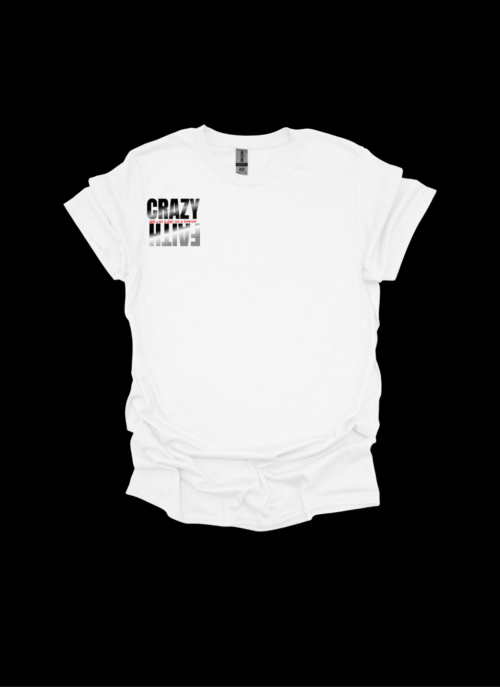 CrazyFaith front & back