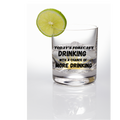 Today's forecast Drinking with a chance of more drinking glass