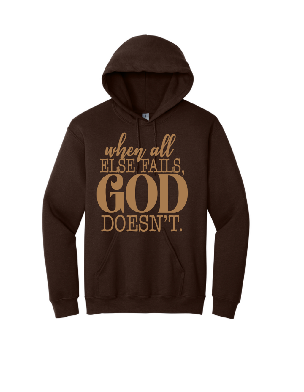 When all else fails GOD doesn’t