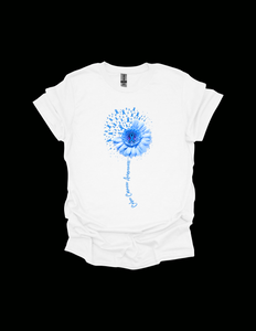 Colon Awareness Flower