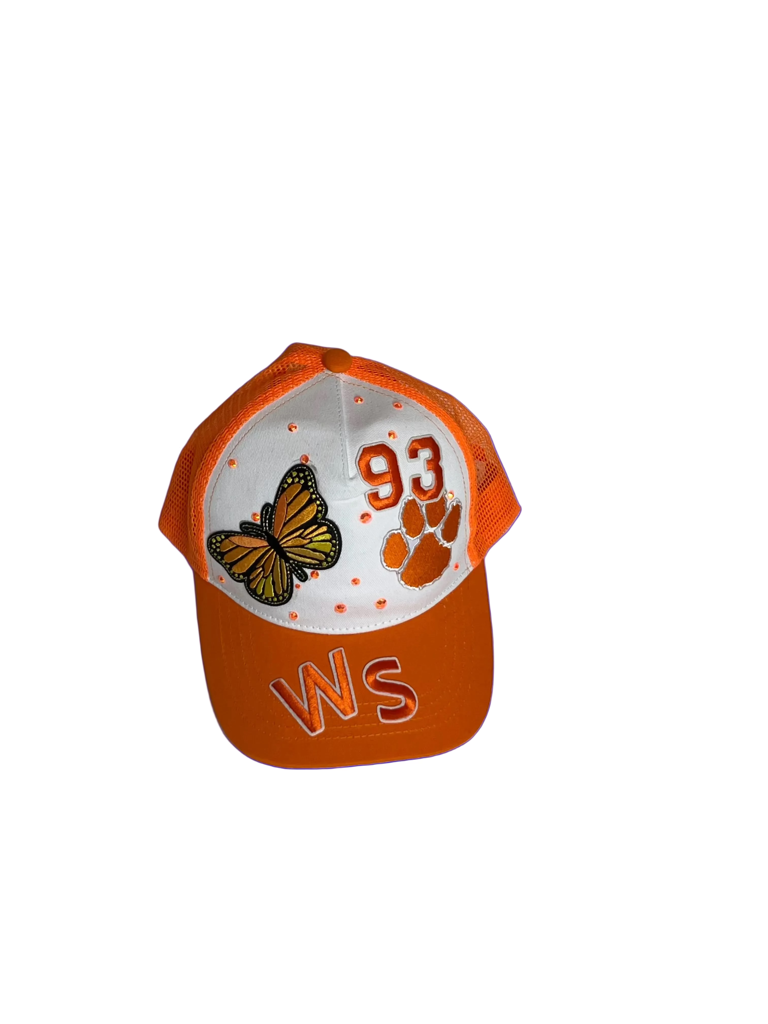 Orange & White Trucker Hat