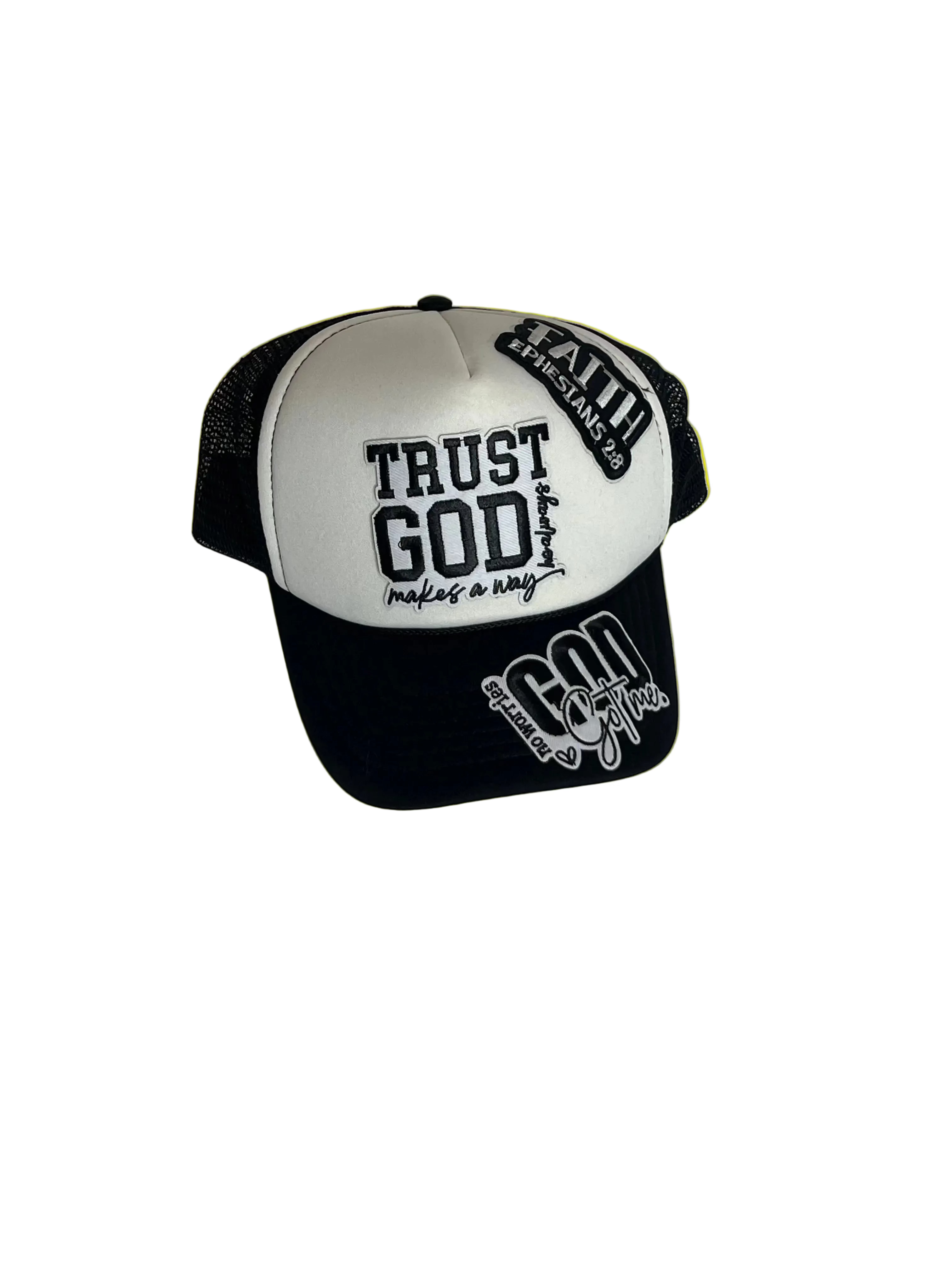 Black & White Trucker Hat