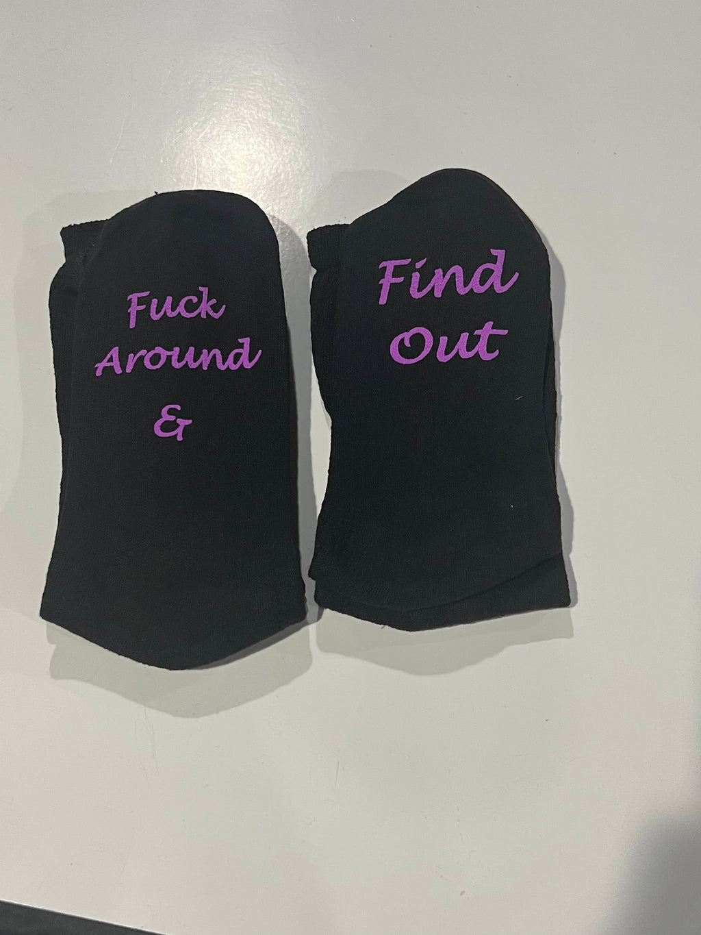 Fuck Around & Find Out Socks
