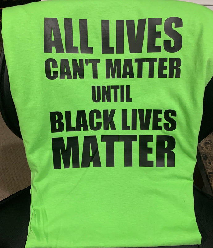 All Lives Can’t Matter Until Black Live Matter